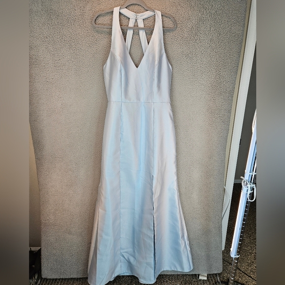 ALFRED SUNG Light Blue Maxi Dress - Picture 2 of 16